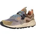 Flower Mountain Flower Mountaintil mænd. 2017816 Sneakers i læder Yamano3 flerfarvet (42), Fast, Blonder, Casual