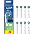 Oral-B Tandbørstehoveder Cross Action 8 pcs