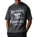 New Era Nfl Washed Super Bowl Oversized Las Vegas Raiders T-shirt Med Korte ærmer