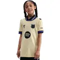 Nike FC Barcelona 2025/26 Stadium Away Kobe Dri-FIT Replica-fodboldtrøje til større børn - brun