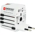 Skross MUV Adapter With 2xA USB Port