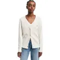Gant Ganttil kvinder. 4800201 Cardigan Classic beige (M), Casual, Bomuld, Klassisk