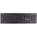 Voxicon Dk-200wl/int Tastatur Kontor Rf Trådløst Qwerty Us International Sort Trådløs Us International
