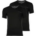 Emporio Armani Core Logoband Kortærmet V-hals T-shirt 2 Enheder