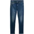 Superdry Superdrytil kvinder. W7011258A Jeans Mide Rise blå (28/30), Casual, Bomuld