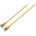 Prokord Slim Network Cable / Patch Cord Lszh Rj-45 Cat6a 3m. Gul