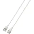 Prokord Slim Network Cable / Patch Cord Lszh Rj-45 Cat6a 1m. Hvid