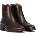 Wonders Wonderstil kvinder. D-1801 Bonjour brune ankelstøvler i læder (41), 1-3 cm, Lynlås, Casual