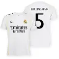 Real Madrid 25/26 Bellingham Hjem T-shirt Med Korte ærmer
