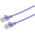 Prokord Netværkskabel Lszh Rj-45 Cat6a 2.5m. Lilla