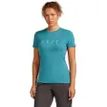 Icebreaker Merino 150 Tech Lite Snow Day T-shirt Med Korte ærmer