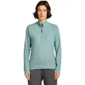 Icebreaker Merino Blend 260 Waffle Knit Wander Halv Lynlås Sweatshirt