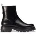 Wonders Wonderstil kvinder. A-4305 Ankelstøvler Bones 05 sort (39), 1-3 cm, Lynlås, Casual