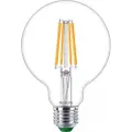 Signify LED pære Globe G95 4W/827 (60W) Klar E27