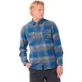 Rip Curl Search Wool Flannel Skjorte blå