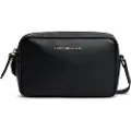 Tommy Hilfiger Tommy Hilfigertil kvinder. AW0AW17689 Sort vævet skuldertaske (OSFA), Casual, Polyuretan