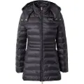 Emporio Armani EA7til kvinder. 7W000685_AF12475 Caban jakke sort (S), Casual, Polyester