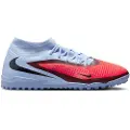 Nike Phantom 6 High Academy-fodboldsko til grus - blå