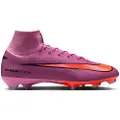 Nike Mercurial Superfly 10 Pro FG High-Top-fodboldstøvler - Pink
