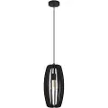 Eglo - Pendel Bajazzara 1-Light - Sort - Loftpendler - - Homeroom