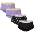Pieces Pclogo Lady Dot 4-pak Boxershorts