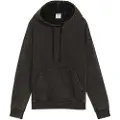 Puma Essentials Elevated Relaxed Wash Hoodie Women, Clothing, Black, M
