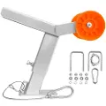 Vevor Bådtrailerspilstativ med rulle, justerbar højde 365-548 mm, Bådspilbeslag med U-bolte til 50,8-76,2 mm B x 76,2-101,6 mm H trailertunge, velegnet til jetski, sejlbåd, speedbåd