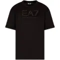 Emporio Armani Train Logo Series Crystal T-shirt Med Korte ærmer