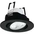 Eglo SALICETO-Z SMART indbygningsspot Ø88 mm, RGB+TW 5W, sort