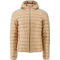 JOTT JOTTtil mænd. P000MDOW01 Nico beige dunfrakke med fjer (M), Casual, Polyester