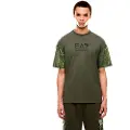 Emporio Armani Train Graphic Series Monogram Infill T-shirt Med Korte ærmer