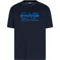 Emporio Armani Train Logo Series Logo Barred T-shirt Med Korte ærmer