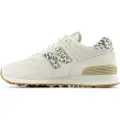New Balance New Balancetil kvinder. WL574V2 Sneakers i læder 574 hvid (37), Fast, Blonder, Casual