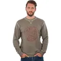 Scotch & Soda Denim Washed Artwork Sweatshirt