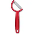 Victorinox Grøntsagsskræller RHO 16 cm, lige blad, rød, plastik, Victorinox