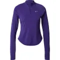 Nike Tempo Dri-FIT-løbetrøje med 1/4 lynlås til kvinder - lilla