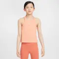 Nike Nike-tanktop med høj hals til piger - Orange