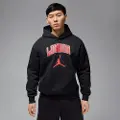 Jordan London-pullover-hættetrøje i fleece til mænd - sort