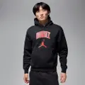 Jordan Dubai-pullover-hættetrøje i fleece til mænd - sort
