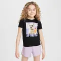 Nike Boba Pup-T-shirt til mindre børn - sort
