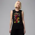 Jordan Ærmeløs Jordan-T-shirt med grafik til kvinder - sort