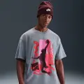Nike Max90-basketball-T-shirt til mænd - grå