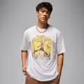 Jordan Comic-T-Shirt til mænd - hvid