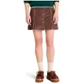 Timberland Timberlandtil kvinder. TB0A6HX32431 Brun fløjlsnederdel (35), Casual, Bomuld