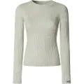 Pepe Jeans Pepe Jeanstil kvinder. PL7000025 Carla-trøje grå (S), Casual, Bomuld