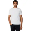 Hackett London Hackett Londontil mænd. HM5000071 Pima T-shirt hvid (L), Casual, Bomuld, Korte ærmer