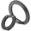 TechProtection MMR400 Magnetisk MagSafe-ringholder - sort