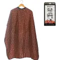 STYLETEK Kap/Verfmantel Red & Gold Milan met drukknopen - 152x120cm