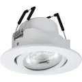Eglo SALICETO-Z SMART indbygningsspot Ø88 mm, RGB+TW 5W, hvid