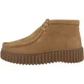 Clarks Shoes Clarkstil kvinder. 26179359 Læderstøvler Torhill Moss Lysebrun (37.5), 1-3 cm, Blonder, Casual